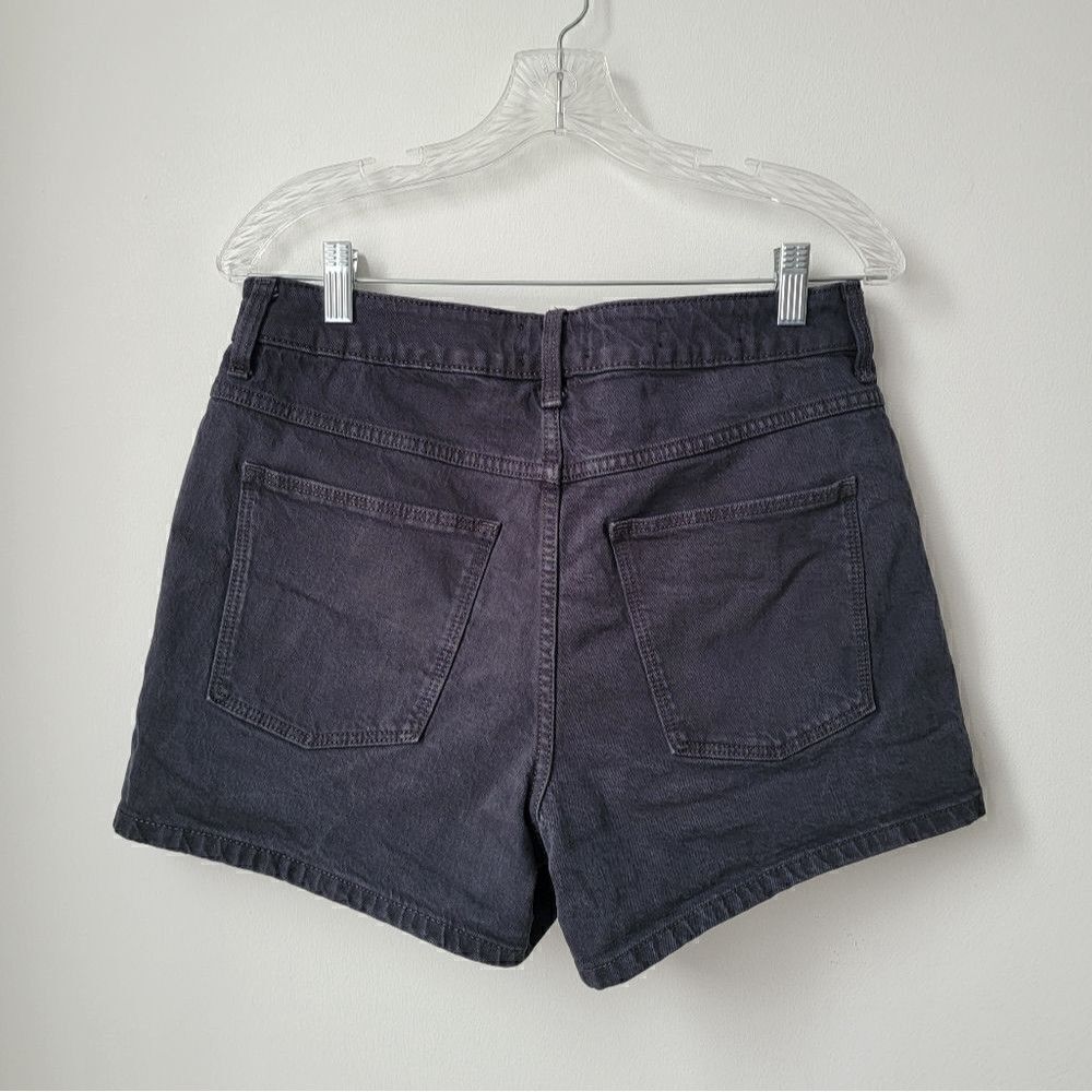 Universal THREAD Womens Shorts Size 8 Vintage Midi Dark Wash - Picture 12 of 12